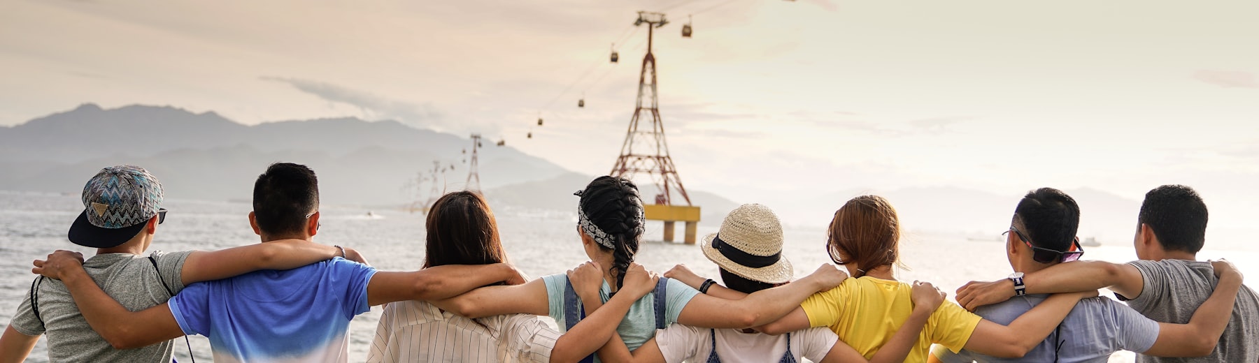 People connecting in warm light, suggesting relational bonds
